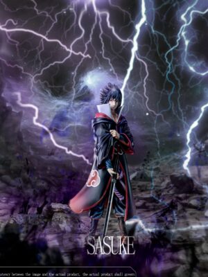 Yuan Huo Studio - Naruto Black Robe Cool Man Uchiha Sasuke